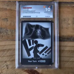 One Piece Special Don!! Set Vol. 1 Luffy Promo Don Card ACE 10 GEM MINT - Image 1