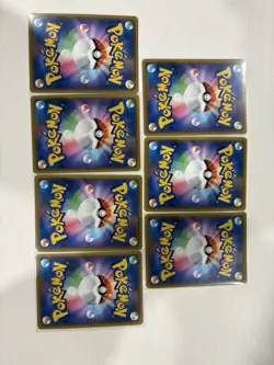Pokemon TCG Japanese 7 Card Lot GX Tag Team Holo Pikachu Zekrom Lucario - Image 5