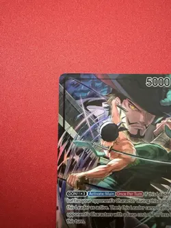 One Piece Card Roronoa Zoro OP12-020 Alt Art Leader ENG Perfect Condition - Image 2