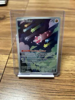Pokemon TCG Minior Card Holo Illustration Rare, Paradox Rift 201/182 - Image 1