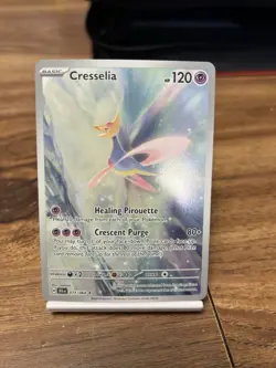 Pokemon TCG Cresselia Card 71/64 Shrouded Fable Illustration Rare - Image 1