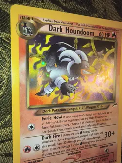 Pokemon Dark Houndoom Neo Destiny 7/105 Holo Rare Card 60 HP The Pokemon Company - Image 3