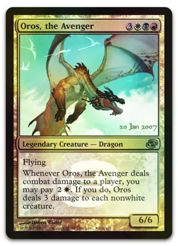 Oros, the Avenger #161 (Foil) (NM) Prerelease Cards PRE Magic MTG - Image 1
