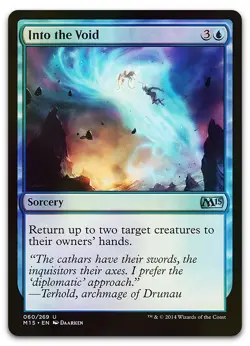 Into the Void #60 (Foil) (NM) Magic 2015 M15 Magic MTG - Image 1