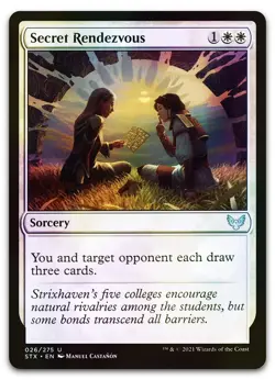Secret Rendezvous #26 (Foil) (NM) Strixhaven STX Magic MTG - Image 1
