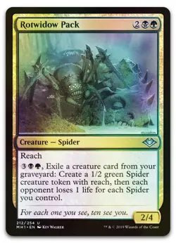 Rotwidow Pack #212 (Foil) (NM) Modern Horizons MH1 Magic MTG - Image 1