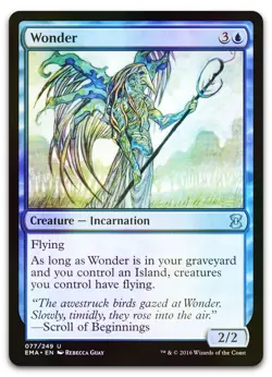 Wonder #77 (Foil) (NM) Eternal Masters EMA Magic MTG - Image 1