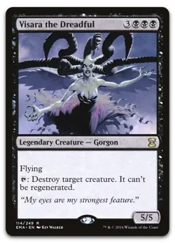 Visara the Dreadful #114 (NM) Eternal Masters EMA Magic MTG - Image 1