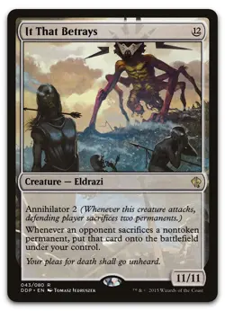 It That Betrays #43 (NM) Zendikar vs. Eldrazi DDP Magic MTG - Image 1
