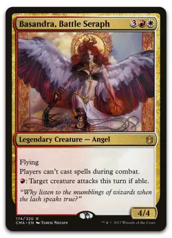 Basandra, Battle Seraph #174 (NM) Commander Anthology CMA Magic MTG - Image 1
