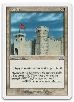 Castle #6 (NM) Classic Sixth Edition 6ED Magic MTG - Image 1