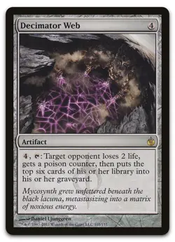 Decimator Web #105 (NM) Mirrodin Besieged MBS Magic MTG - Image 1