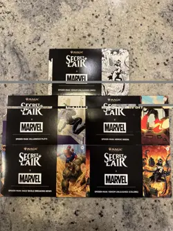 MTG Secret Lair x Marvel’s Spider-Man The Non-Foil Web-Slinger Bundle SEALED - Image 1