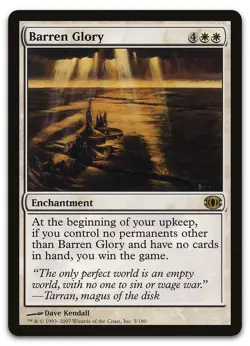 Barren Glory #3 (LP) Future Sight FUT Magic MTG - Image 1
