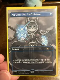 1x MTG An Offer You Can't Refuse - Secret Lair Showdown (SLP) #7 - Magic - Image 1