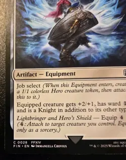 Paladin's Arms 0028 Common Final Fantasy Magic: The Gathering - Image 4