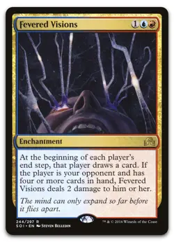 Fevered Visions #244 (NM) Shadows over Innistrad SOI Magic MTG - Image 1