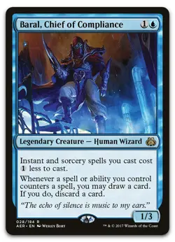 Baral, Chief of Compliance #28 (NM) Aether Revolt AER Magic MTG - Image 1