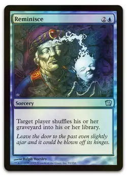 Reminisce #92 (Foil) (NM) 9th Edition 9ED Magic MTG - Image 1