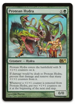 Protean Hydra #194 (LP) Magic 2011 M11 Magic MTG - Image 1