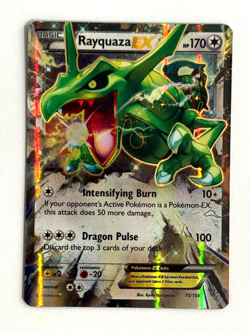 Pokemon TCG Rayquaza EX 75/108 Ultra Rare XY: Roaring Skies - Image 1