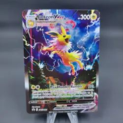 Pokemon Jolteon VMAX SWSH184 Black Star Promo Alternate Art NM/Mint - Image 1