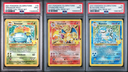 Pokemon Celebrations Big 3 Set Graded PSA 9 / Charizard - Blastoise - Venusaur - Image 1