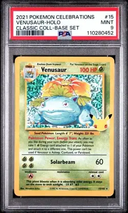 Pokemon Celebrations Big 3 Set Graded PSA 9 / Charizard - Blastoise - Venusaur - Image 2