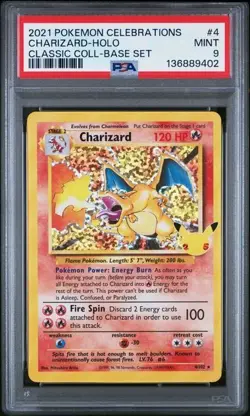 Pokemon Celebrations Big 3 Set Graded PSA 9 / Charizard - Blastoise - Venusaur - Image 4