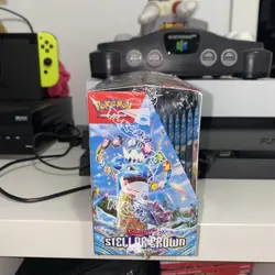 Pokemon TCG: Scarlet & Violet Stellar Crown Factory Sealed Booster Box - Image 2