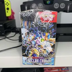 Pokemon TCG: Scarlet & Violet Stellar Crown Factory Sealed Booster Box - Image 4