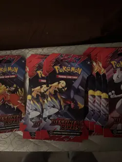 Pokemon Destined Rivals Sleeved Booster Pack LOT OF 15 ALL New Sealed 🔥 💪 - Image 2