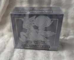 Pokemon 2021 Chilling Reign Ice Rider Calyrex ETB Elite Trainer Box SEALED - Image 1
