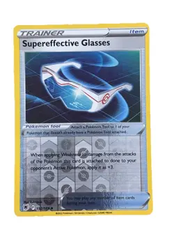 New: 2022 Pokemon TCG Supereffective Glasses 152 Astral Radiance Reverse Holo - Image 1