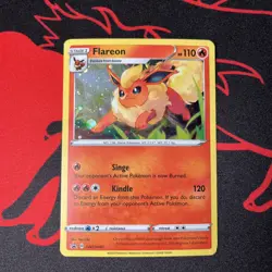 Pokemon TCG Flareon SWSH041 Black Star Promo NM - Image 1