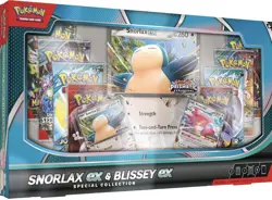 Pokemon TCG: Snorlax Ex & Blissey Ex Special Collection Box - BNIB - 100%fb - UK - Image 1