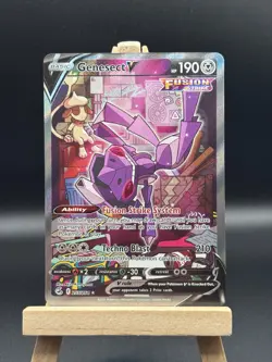 Genesect V (Alternate Full Art) Ultra Rare SWSH08: Fusion Strike 255/264 Pokemon - Image 1