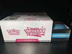 2025 White Flare ETB & Black Bolt Booster Bundle Lot Sealed Pokemon TCG cards - Image 4