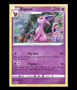 Espeon SWSH174 Cosmos Holo Promo Pokemon TCG Card NM - Image 1
