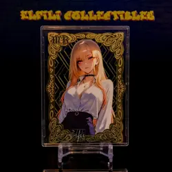 Marin Kitagawa Premium Waifu Trading Card Metal Gold #/100 Dress-Up Darling ACG - Image 1