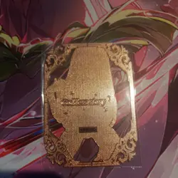 Marin Kitagawa Metal Card Goddess Story Waifu Rose Gold Premium #175/200 MXR - Image 2