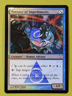 FOIL Minister of Impediments x1 Dissension 1x Magic the Gathering MTG - Image 1