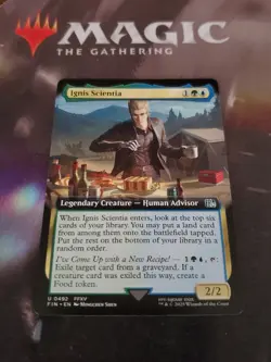 Mtg. Ignis Scientia. Extended Art. Final Fantasy. Pack Fresh - Image 1