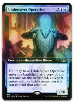 Undercover Operative (Extended Art) #414 (Foil) NM Streets New Capenna Magic MTG - Image 1