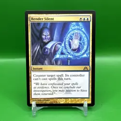 Render Silent LP Dragon's Maze Multicolor Instant Mtg Magic English Regular - Image 1