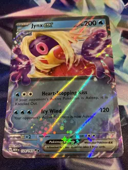 Pokemon TCG Jynx ex 124/165 Double Rare Mew 151 NM/M - Image 2