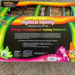 LOT 2Pokemon TCG: Mythical Squishy Premium Collection Brand New Sealed Exclusive 820650809736 - Image 2