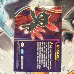 RARE 2001 Topps POKEMON FOIL SNEASEL #215 JOHTO LEAGUE - Image 3