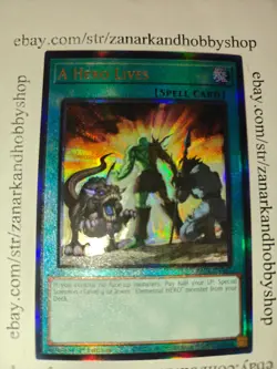 YuGiOh A Hero Lives RA04-EN087 Prismatic Ultimate Rare - Image 1