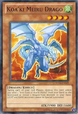 Yugioh! MP Koa'ki Meiru Drago - TU03-EN015 - Common - Unlimited Edition Moderate - Image 1